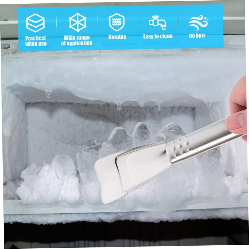 SUPVOX 6 in 1 Stainless Steel Ice Removal Tool Freezer