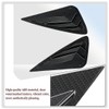 MUXEE Window Louver 2Pcs Side Vent Window Louvers for Lexus