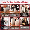 Oleex Lunch Meat Press Mold for Deli Meats-Homemade Ham Maker