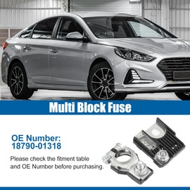 X AUTOHAUX 18790-01318 Multi Block Fuse for Hyundai Elantra GT Ioniq Sonata Hybrid Tucson Automotive Circuit Fuses 1879001318