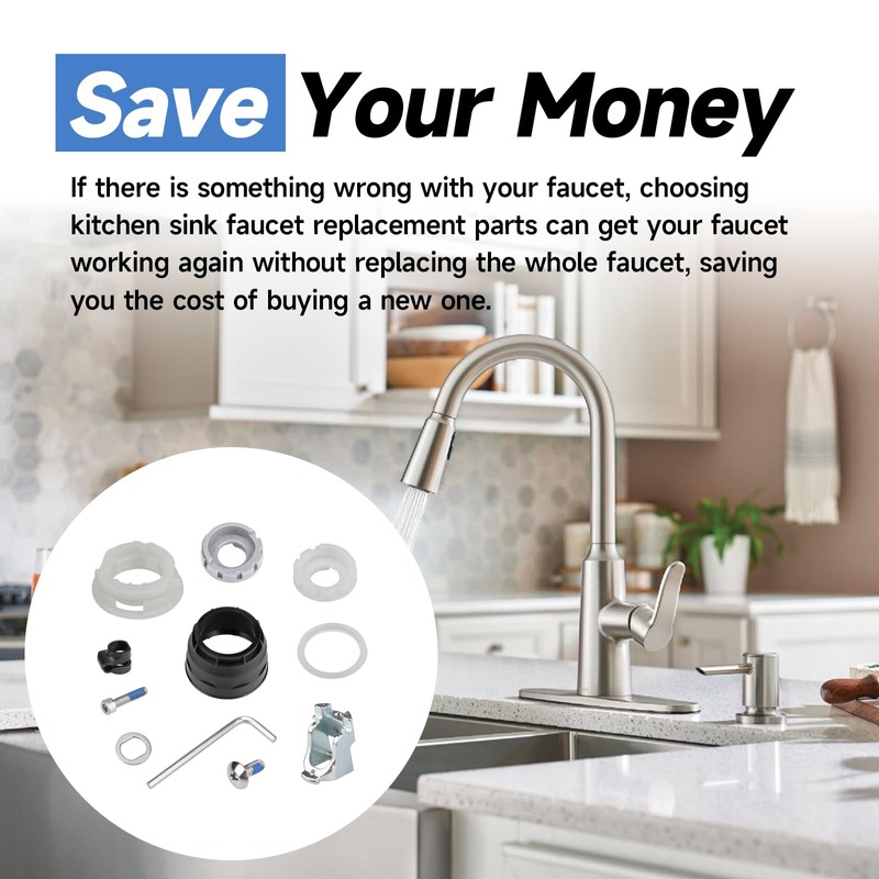 Kitchen Faucet Repair Kit, 93980 Handle Mechanism Kit Replacement Parts