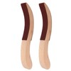 1 Pair Piano Hammerhead Sanding Plate S Shape Solid Wood