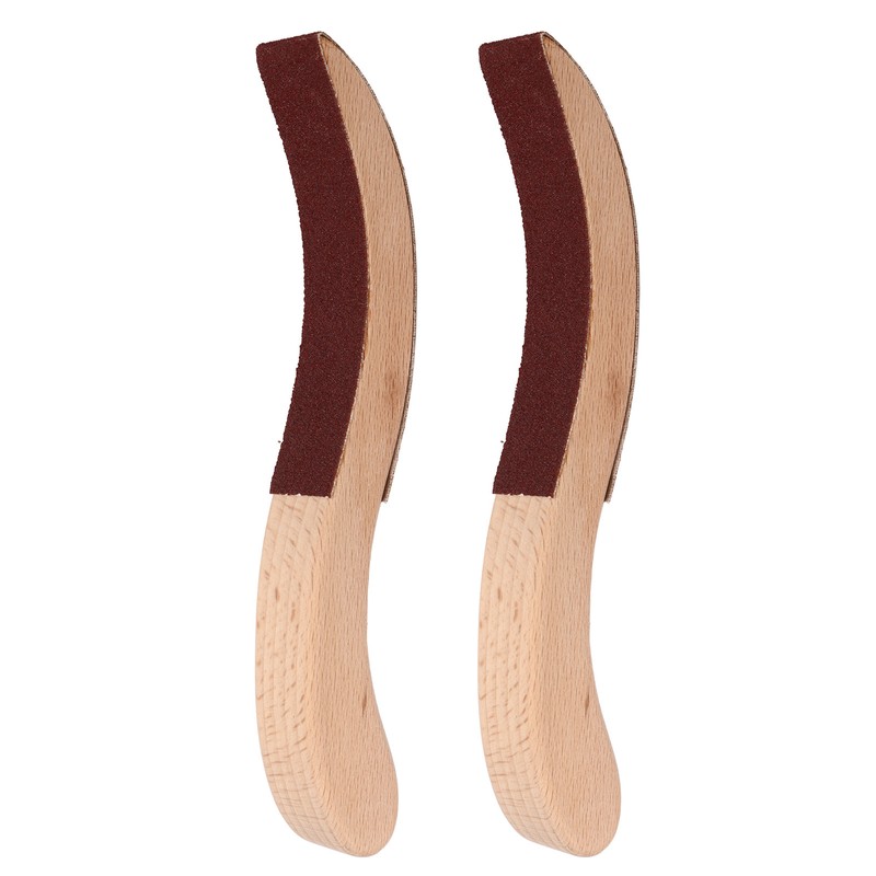 1 Pair Piano Hammerhead Sanding Plate S Shape Solid Wood