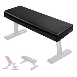 VeyoStories Weight Bench Cover, Workout Bench Cover, PU Leather with Plush Lining, Dustproof, Wtaerproof, Anti-Slip.Protection for Adjustable Flat Weight Exercise Fitness Gym Bench.(Cover only)