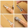 Vueinrg Leather Sewing Kit Sewing Awl + Curved and Tapered