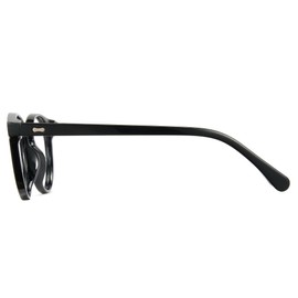 Cyxus Women Blue Light Blocking Glasses chunky Frame Computer Gaming Glasses Square Fashion Glasses Women Black 8238