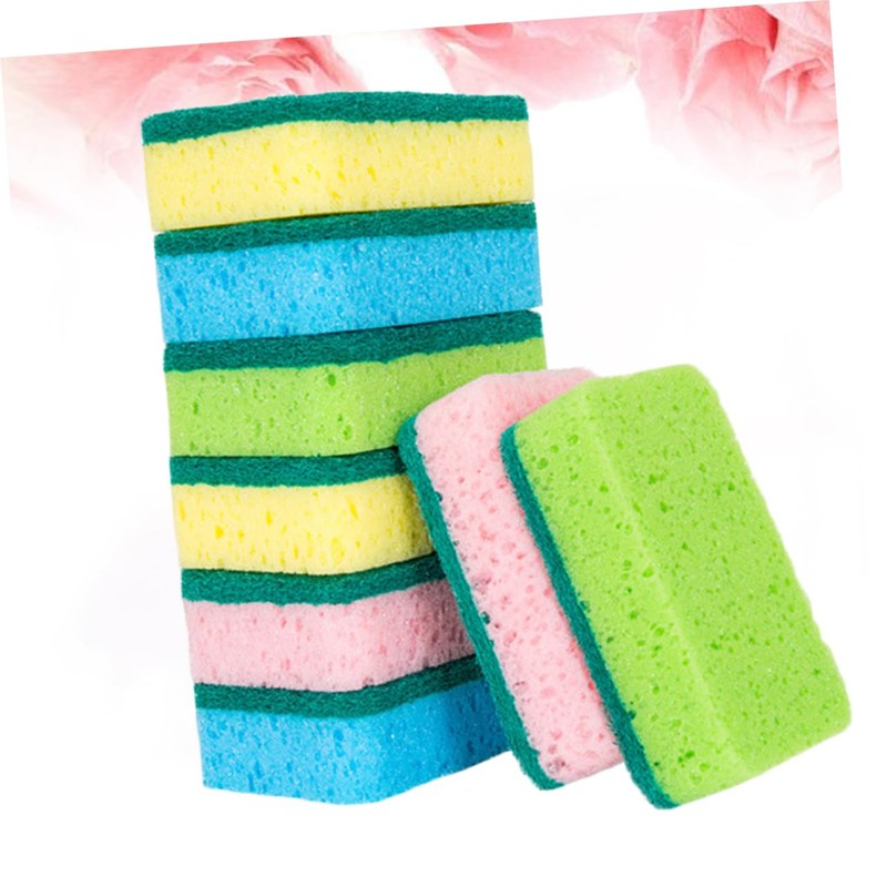 KOMBIUDA Dish Sponges for Dishes 8 Pack Sponges Soft and