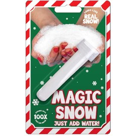 AKH® Magic Snow | Instant Snow | Magic Fake Snow Tube Instant Xmas Powder Artificial Christmas Decoration Fluffy | Just add Water!