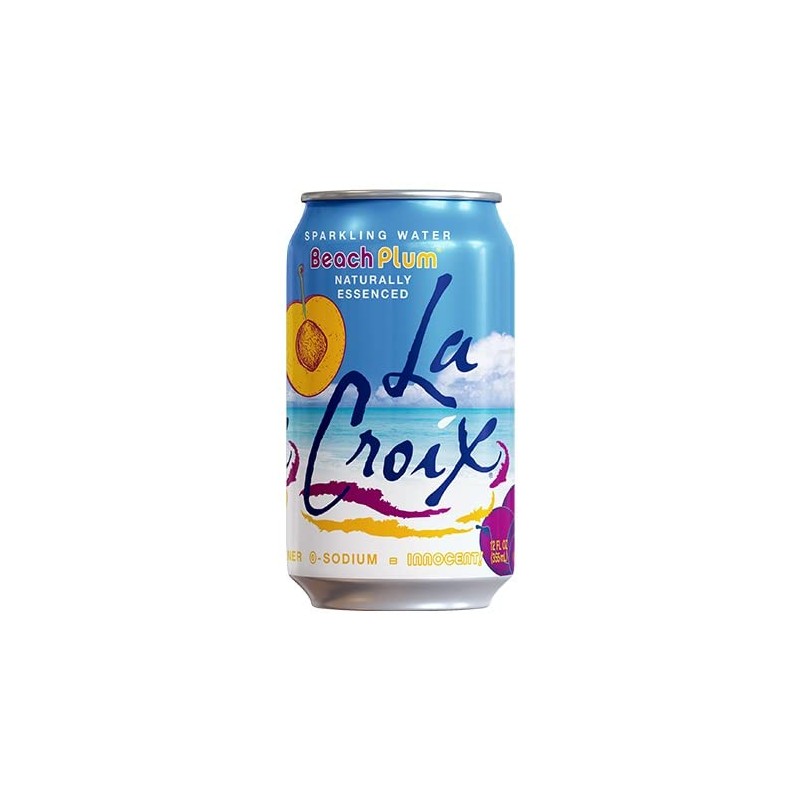 LaCroix Sparkling Water, Beach Plum, 12 Fl Oz (pack of