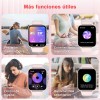 Reloj Inteligente Mujer Smart watch Bluetooth Llamada ,Smartwatch R30 Pro