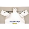 Wall Mount Plastic Grocery Bag Holder/Dispenser - T-Shirt Bag Rack