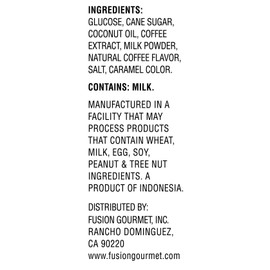 Bali's Best Coffee Candy, 1 Pound Jar, Individually Wrapped Hard Candy, Made with Real Sumatran Coffee, Halal