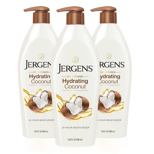 Jergens Jergens Hydrating Coconut Body Lotion, Hand and Body Moisturizer,