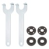 sourcing map Angle Grinder Nut Angle Grinder Wrench Set 5/8-11
