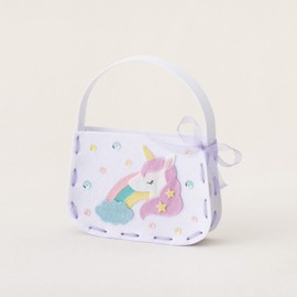 Sunfelt SFKSK-19 Children's Handicraft Kit Series, Yume Irokomono with Needle and Thread, Mini Bag with Recipe