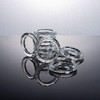 longsheng 20 pcs Crystal Prisms Chandelier Drop Parts with Rings