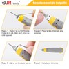 JRready JRconDRK-P-D145 Pin Remover Terminal Puller Removal Tool for Male
