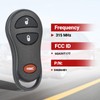 Key Fob Keyless Entry Remote Control Compatible with Dodge Ram