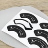 SING F LTD 12pcs Lock Unlock Direction Stickers Left Side