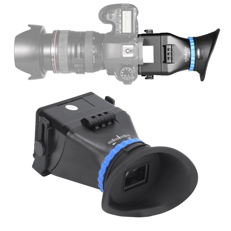 Camera Viewfinder Professional LCD Magnifier Viewfinder with 3x Magnification, High