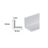 Cezar Aluminium Angle Aluminium Extruded Angle Corner Wall Protector -Various