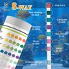 Yiffer 175-Count 8-Way Aquarium Test Strips with Ammonia