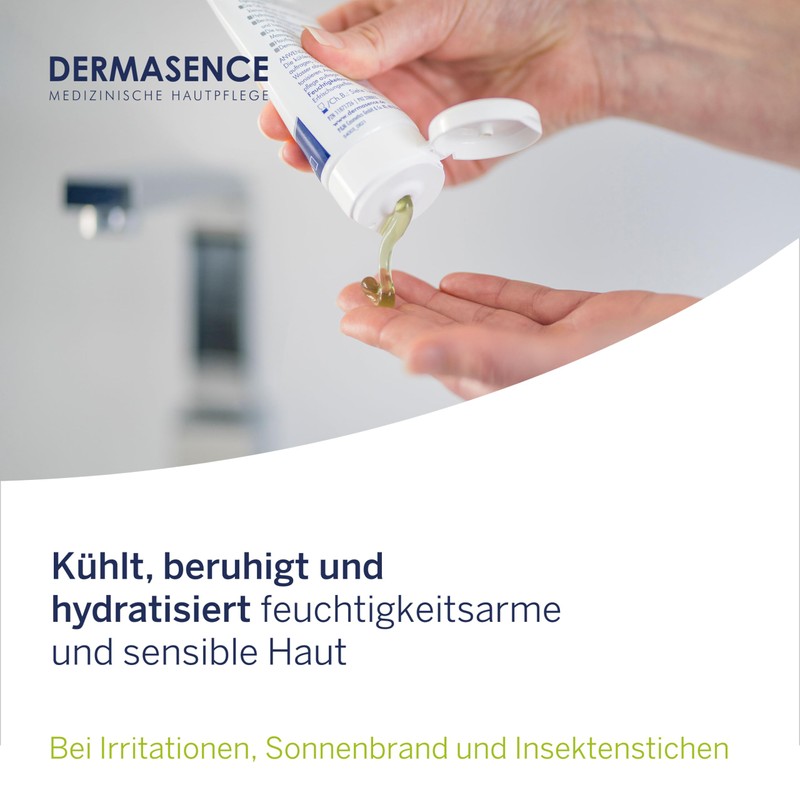 DERMASENCE Aloe Vera Active Gel, 75 ml - Moisturising and