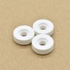 Knurled Nut M4 White Plastic PA 6.6 Spacer Nut Diameter