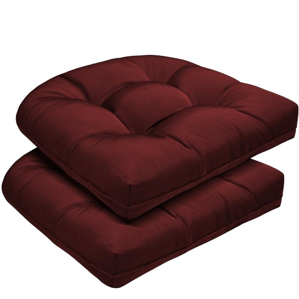 DANGHOOGY Patio Chair Cushions Set of 2 for Outdoor Funiture,Weather