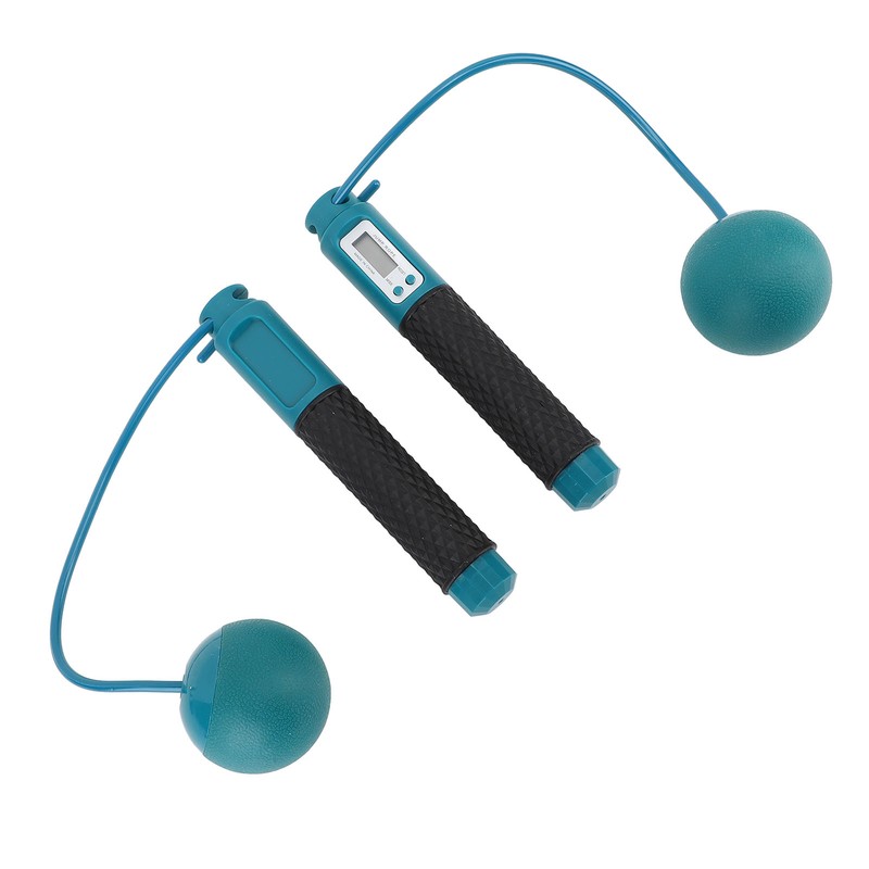 Cordless Jump Rope Weighted Accurate with Counter Ropeless Skipping Rope