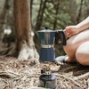 GROSCHE Milano Stovetop Espresso Maker Moka Pot 9 Espresso Cup,