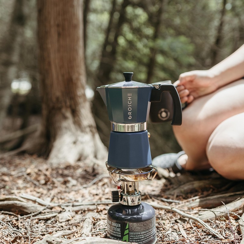 GROSCHE Milano Stovetop Espresso Maker Moka Pot 9 Espresso Cup,