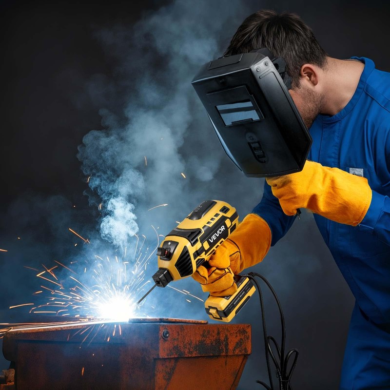 VEVOR Portable Handheld Welding Machine, 20-120A Portable ARC Welder with