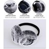 Rabbit Hair Earmuff for Winter, Soft and Warm,Foldable and Easy