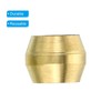 TA-VIGOR 4mm Tube OD Compression Sleeves and Ferrules, 20PCS Brass