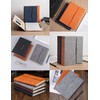 ALLMIRA A5 6 Hole PU Leather Ring Notebook Binder Notebook