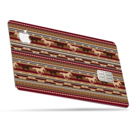 MightySkins Skin for Apple Card - Western Horses | Protective, Durable, and Unique Vinyl Decal Wrap Cover | Easy to Apply, Remove, and Change Styles | Made in The USA