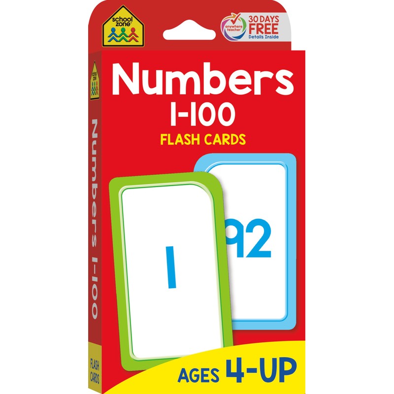 School Zone Get Ready for School Flash Cards: Learn the