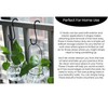 S Hooks for Hanging Clothes (10 Pack), Stainless Steel S