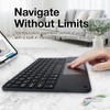 BoxWave Keyboard Compatible with Tecno Phantom V Fold - SlimKeys