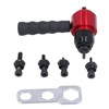 Rivet Nut Drill Adapter Clutched Metal Manual and Electric Rivet
