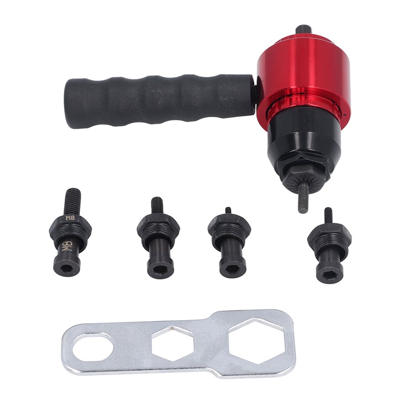 Rivet Nut Drill Adapter Clutched Metal Manual and Electric Rivet