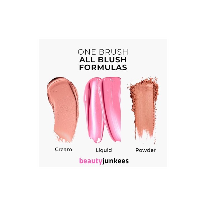 Kabuki Makeup Brush Set with Free Travel Brush Holder Includes