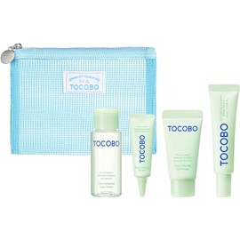 TOCOBO Kit De Viaje Calmante Cica – Rutina Facial Para Piel Sensible En Tamaño Travel