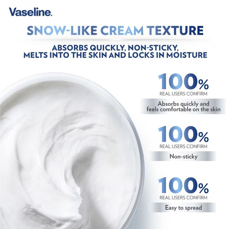 Vaseline Pro Derma 4 Ultra Moisturizing Body Cream 30g, 360g