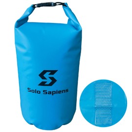 Solo Sapiens Zablu Laundry Bag, Laundry Bag, Travel, Convenient Goods, Portable, Waterproof, Portable, Lightweight, Compact, Hand Wash, Stylish, Outdoor, Disaster Preparedness (Light Blue, 1.3 gal (5 L)