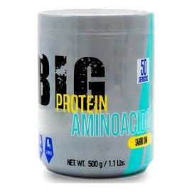 Aminoácidos en Polvo Big Protein de 500g, Sabor Limón                                                                                                 
