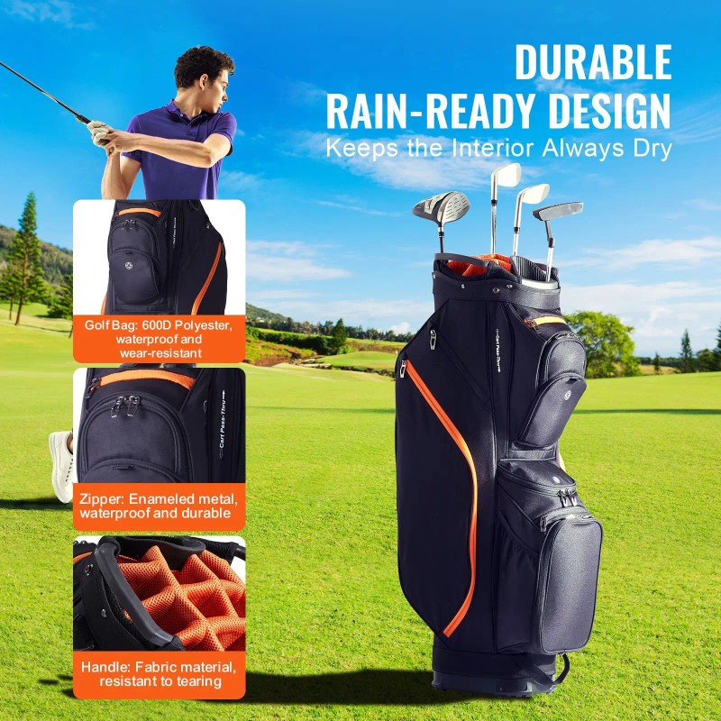 14 Way Organizer Divider Top 36 13 Pockets Premium Golf