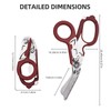 Trauma Shear Multi functional Pliers Tool Outdoor Camping Tools Emergency