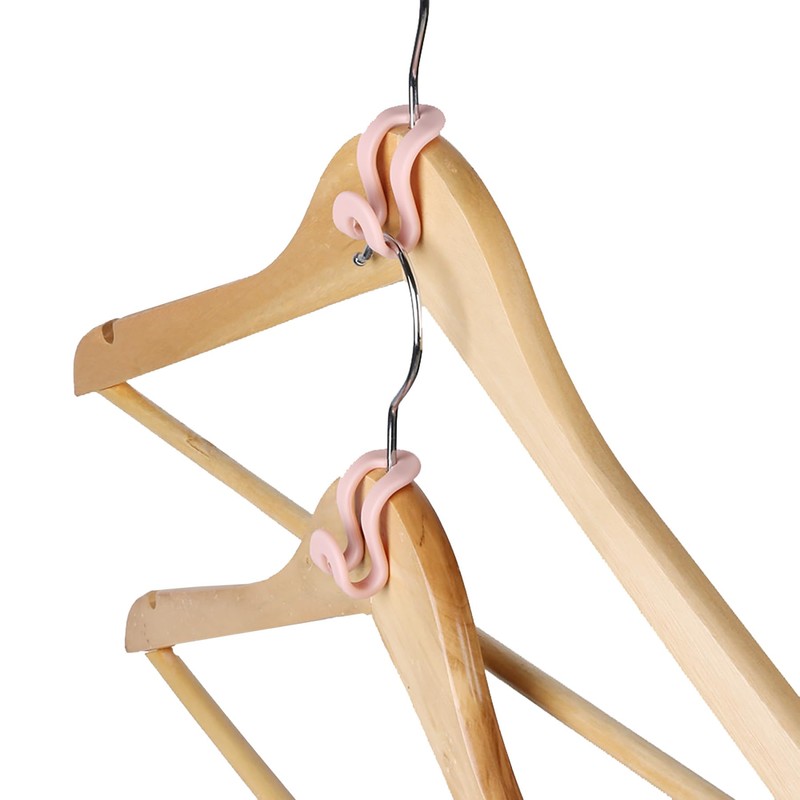 Hanger Hooks- Easy Hook Closet Organizer Wind Slip Curve Design